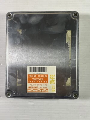 Módulo de computadora de motor Toyota Corolla 1993-1994 ECM 89661-1A150 1,8 L A OEM Foto 1 de 4