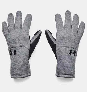 Under Armour Men's UA Storm Fleece Gloves Pitch Gray Steel Large 1365958-012 NWT - Picture 1 of 3