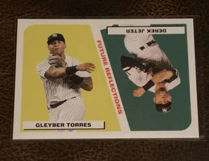 2019 TOPPS ON DEMAND SET 21 # F-6 TORRES & JETER CHASE CARD - TOPPS REFLECTION - Bild 1 von 3