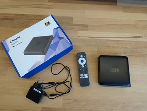 KINHANK G1 Android-TV-Box Media Streamer 4K Ultra HD DolbyVision HDR10+ 4G 32G - Zdjęcie 1 z 4