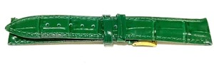 New Accutron Alligator Green Strap GF Signed Buckle - Picture 1 of 3