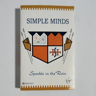 SIMPLE MINDS - 'Sparkle In The Rain' Cassette Tape Album 1983 AUST. PRESSING - Image 1 of 4