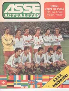 Fussball-Programmheft 79/80 EC AS St. Etienne - Widzew Lodz - Bild 1 von 1