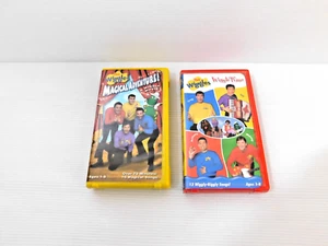 2 VHS Tapes -The Wiggles - Wiggle Time (VHS, 2000) Magical Adventure (VHS, 2002) - Imagen 1 de 2
