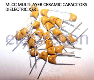 10 Pezzi 330nF 50V 5% Condensatori in ceramica multistrato MLCC Dielettrico X7R - Imagen 1 de 1