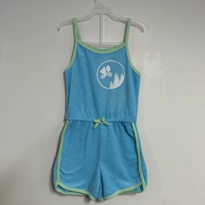 Wonder Nation Girls Size 6X Spaghetti Straps Romper Shorts E.T. Movie Terrycloth - Picture 1 of 5