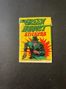 Green hornet stickers rare vintage 1966 topps unopened wax pack - Picture 1 of 2