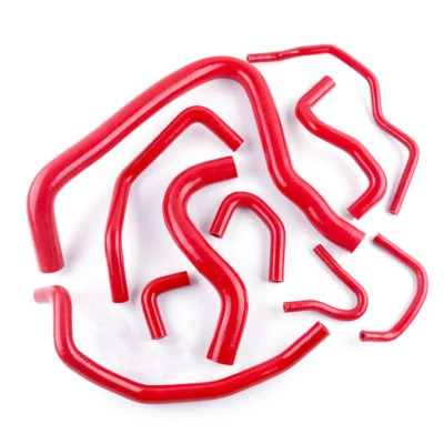 Manguera de radiador y calefacción de silicona roja para HONDACORD CB7 F22A F20A 1990-1993 Foto 1 de 4