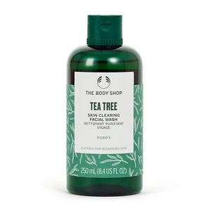The Body Shop Vegan Tea Tree Facial Wash, 250 ML - For Oily, Blemished Skin - Picture 1 of 7