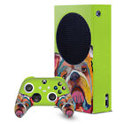 OFFICIAL MICHEL KECK ART MIX CONSOLE WRAP AND CONTROLLER SKIN FOR XBOX SERIES S