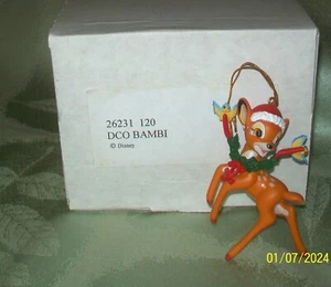 Adorno mágico de Navidad Grolier de Disney Bambi DCO 120 - Imagen 1 de 8