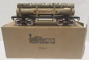 KLASSISCHE MODELLEISENBAHNEN NORMALSPUR NORDPAZIFIK SCHWARZ LOG CAR VERPACKT - Bild 1 von 9
