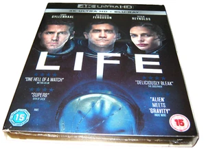Life - Jake Gyllenhaal - New Sealed - 4K Ultra HD Blu-Ray - Region B - Picture 1 of 2