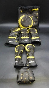 Set of 6 Tobiemon Driver + Wood + Hybrid + Putter Head Covers & Bag - Picture 1 of 3