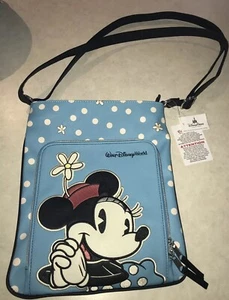 Disney Parks Minnie Mouse Messenger Crossbody Purse Bag NEW - Picture 1 of 5