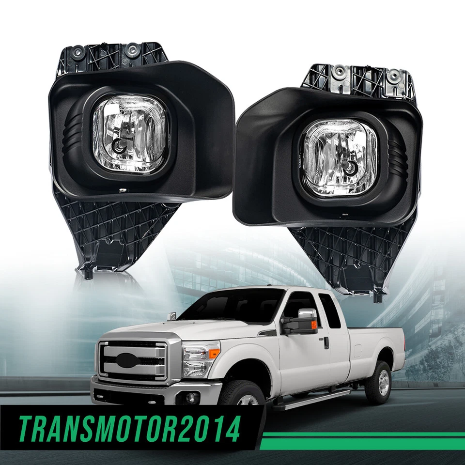 Luz antiniebla de conducción apta para Ford F250 - F550 Super Duty 2011-2016 + cableado + bisel Foto 1 de 4