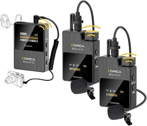 Comica BoomX-D D2 Lavalier Funkmikrofon System 2.4GHz für Kamera Smartphone - Photo 1/7