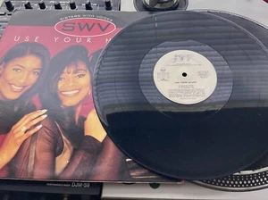 SWV - Use Your Heart Original 1996 Press 12" PROMO In Picture Cover RARE VG+/VG - Picture 1 of 2