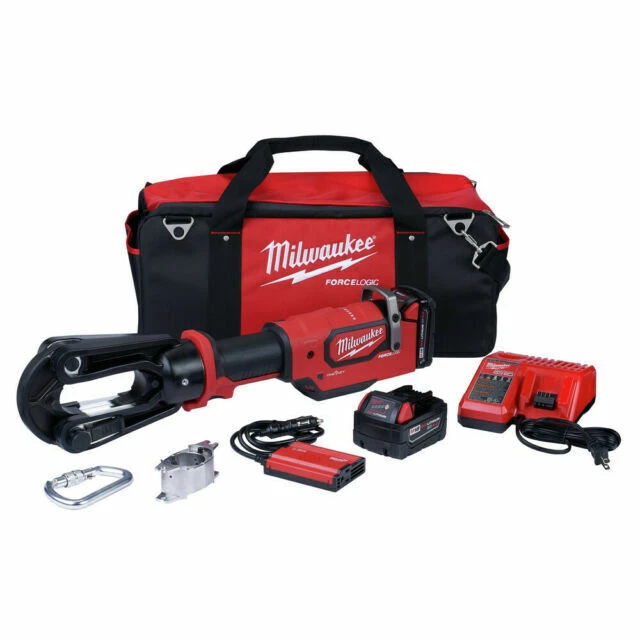 Milwaukee M18 18V 15 Ton Force Logic Crimper Kit (2879-22)