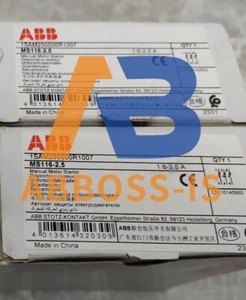 Brand New ABB MS116-2.5 MS1162.5 1.6-2.5A Circuit Breaker Free Shipping - Picture 1 of 1