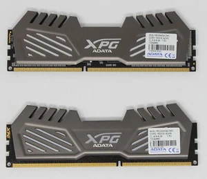 ADATA XPG V2 grau 8 GB (2x4GB) AX3U1600W4G9-DMV DDR3-1600 RAM (#22893) - Bild 1 von 2