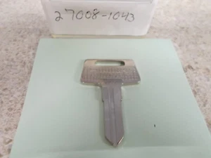 NOS OEM Kawasaki Blank Lock Key 1982-00 AR50 KEF300 KLF110 KXF250 27008-1043 - Picture 1 of 4