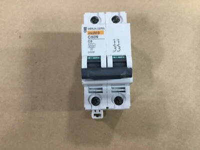 Merlin Gerin Multi9 C60N C6 Circuit Breaker 6A 2 Pole #54B20 - Image 1 of 3