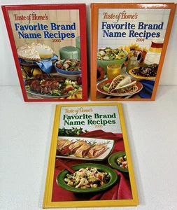 Taste Of Home’s Favorite Brand Name Recipes 2003, 2004, 2005 Very Good Condition - Picture 1 of 5