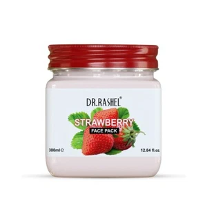 DR.RASHEL Face Pack fragola per tonificazione viso ammorbidente idratante confezione da 380 ml - Foto 1 di 7