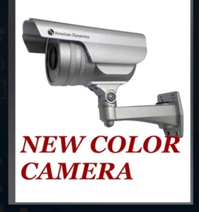 Security Day/Night Camera W/ 600TVL 9-22mm PAL Color IR Bullet ADCA3BWO3RP NEW! - Picture 1 of 12