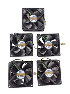 5er SET AVC Lüfter, cooling fan DS09225B12H, 4-Pin, 90 x 90 x 25 mm, 12 V - Bild 1 von 5