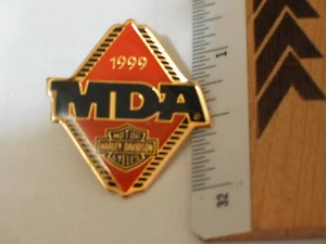 1999 MDA Motorcycle Pin Harley Davidson - Picture 1 of 1