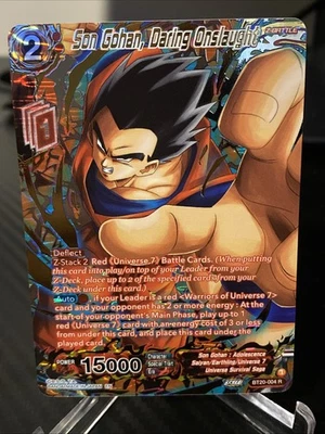 Dragon Ball Super Son Gohan Daring Onslaught #004 R Power Absorbed NM-M - Image 1 of 2