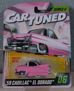 NUEVO COCHE TUNED SERIE 6 #06 ROSA '59 CADILLAC EL DORADO SERIE CUSTOMS - Imagen 1 de 2