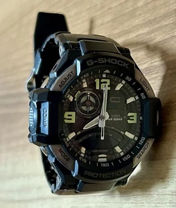G-Shock GA-1000-1BJF Black Digital Resin Watch Used No Battery G708 - Picture 1 of 7