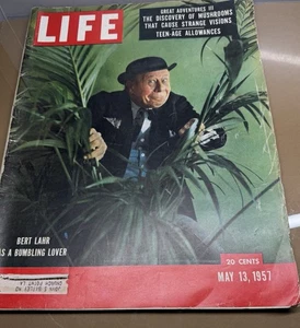 Life Magazine - May 13, 1957 ~~ magic mushrooms ~ Has Wear - Picture 1 of 19