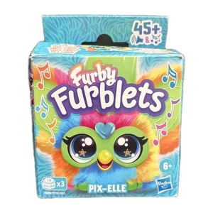 Furby Furblets Pix-Elle Mini Friend 45+ Sounds Gamer Music & Furbish Phrase-Open - Picture 1 of 6