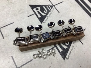 Kluson Supreme Tuner Stimmschlüssel Wirbel Köpfe Inline rechts Nickel - Bild 1 von 2