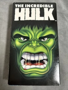 The Incredible Hulk (VHS, 2003) Marvel 1996 Animated RARE Blue Shell Version LE - Imagen 1 de 6