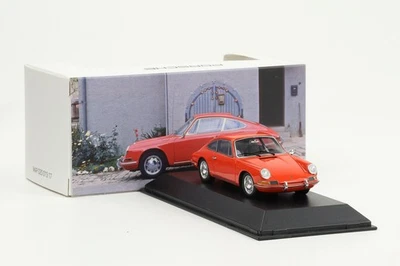 1:43 Spark Porsche 911 912 Coupé Blu Arancione 1968 Museo MAP - Immagine 1 di 4