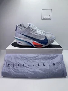 Nike Air Zoom Alphafly Next% 3 Running Shoes - Blue Void / Grey - Size UK 8 -NEW - Picture 1 of 12