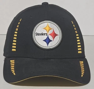 Pittsburgh Steelers New Era 9Forty schwarz & gold Riemen hinten Unisex Mütze, Einheitsgröße - Bild 1 von 8