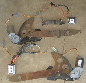 Ford Granada 1981 cupé puerta zorro ventana eléctrica regulador motor interruptor juego de cableado - Imagen 1 de 9