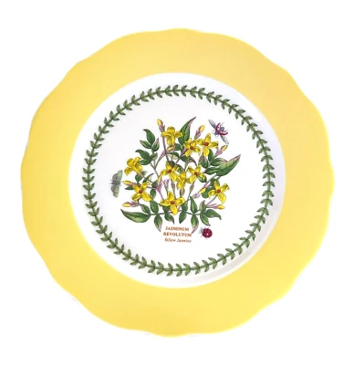 Cake Stand Portmeirion Jasminum Revolutum Yellow Jasmine  Botanic Garden Terrace - Image 1 of 4