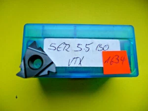 2 Stck. Vargus Gewindeplatten 5ER 5,5 ISO VTX - Foto 1 di 1