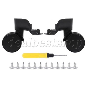 1 Kit Suitcase Wheel for Luggage Part 360 Degree Swivel 3.7 Inch 603 - Picture 1 of 9