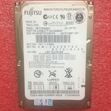 Fujitsu 40 GB  5400 RPM 8M 2.5" IDE PATA MHT2040AH HDD For Laptop Hard Drive