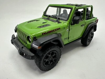 Jeep Kinsmart Pullback 2018 Jeep Wranglers Rubicon fundido a presión y plástico Foto 1 de 4