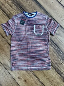 Duck & Cover Striped T Shirt sz S BNWT - Picture 1 of 2
