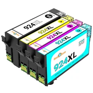 Cartuchos de tinta 4 piezas para Epson T924XL para Workforce Pro C4310 C4810 - Imagen 1 de 2